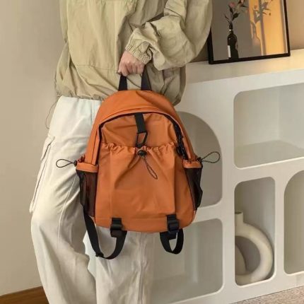 2026 New niche large capacity student backpack computer bag